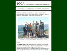 Tablet Screenshot of ioca.org